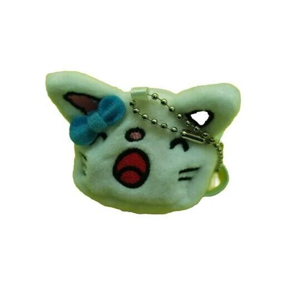 Nontan's sister Tartan Mini Pouch keychain. - Picture 1 of 6